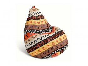 Кресло-мешок Африка в Листвянском - listvyanskij.mebel-nsk.ru | фото