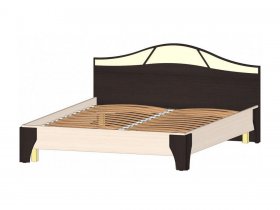 Кровать двуспальная 1,6 м Верона (Линаура) в Листвянском - listvyanskij.mebel-nsk.ru | фото