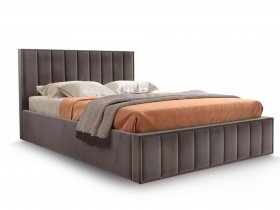 Кровать мягкая 1,8 Вена стандарт, вар.2 в Листвянском - listvyanskij.mebel-nsk.ru | фото