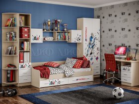 Модульная спальня Вега NEW Boy в Листвянском - listvyanskij.mebel-nsk.ru | фото