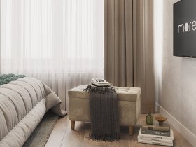 Пуф Чарли-2 (капучино) в Листвянском - listvyanskij.mebel-nsk.ru | фото