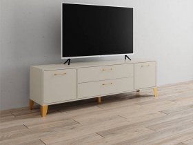 Тумба под ТВ Парус-13 (кашемир) в Листвянском - listvyanskij.mebel-nsk.ru | фото